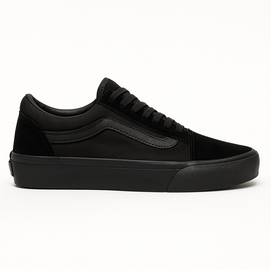 Tênis Old Skool All Black Feminino Forma Grande