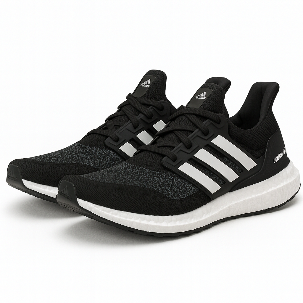 Tênis Ultraboost Preto com Branco Feminino