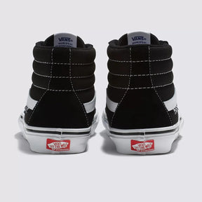 Tênis SK8 HI Botinha Tradicional Preto com Branco