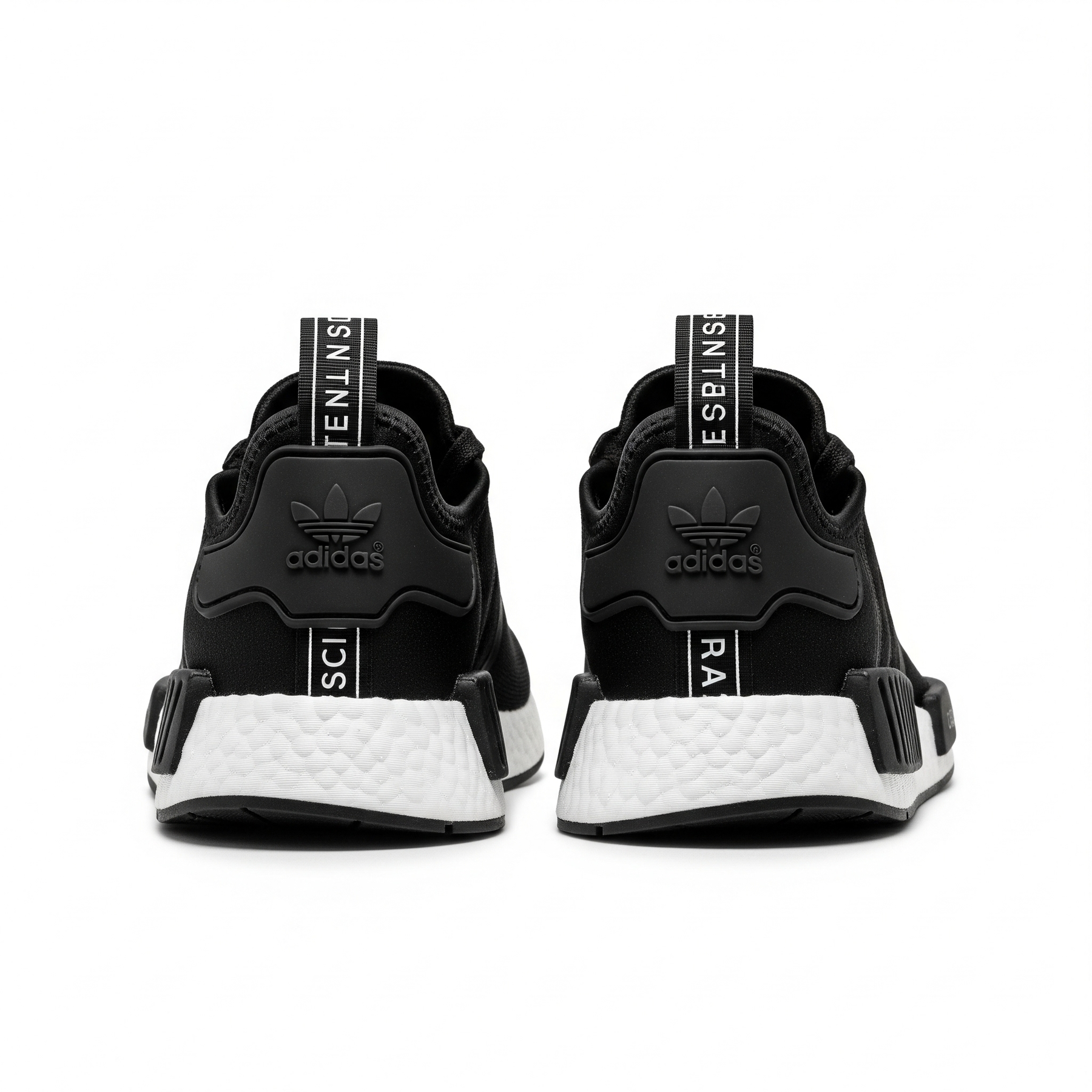 Tênis NMD R1 Preto com Branco Feminino