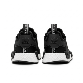 Tênis NMD R1 Preto com Branco Feminino