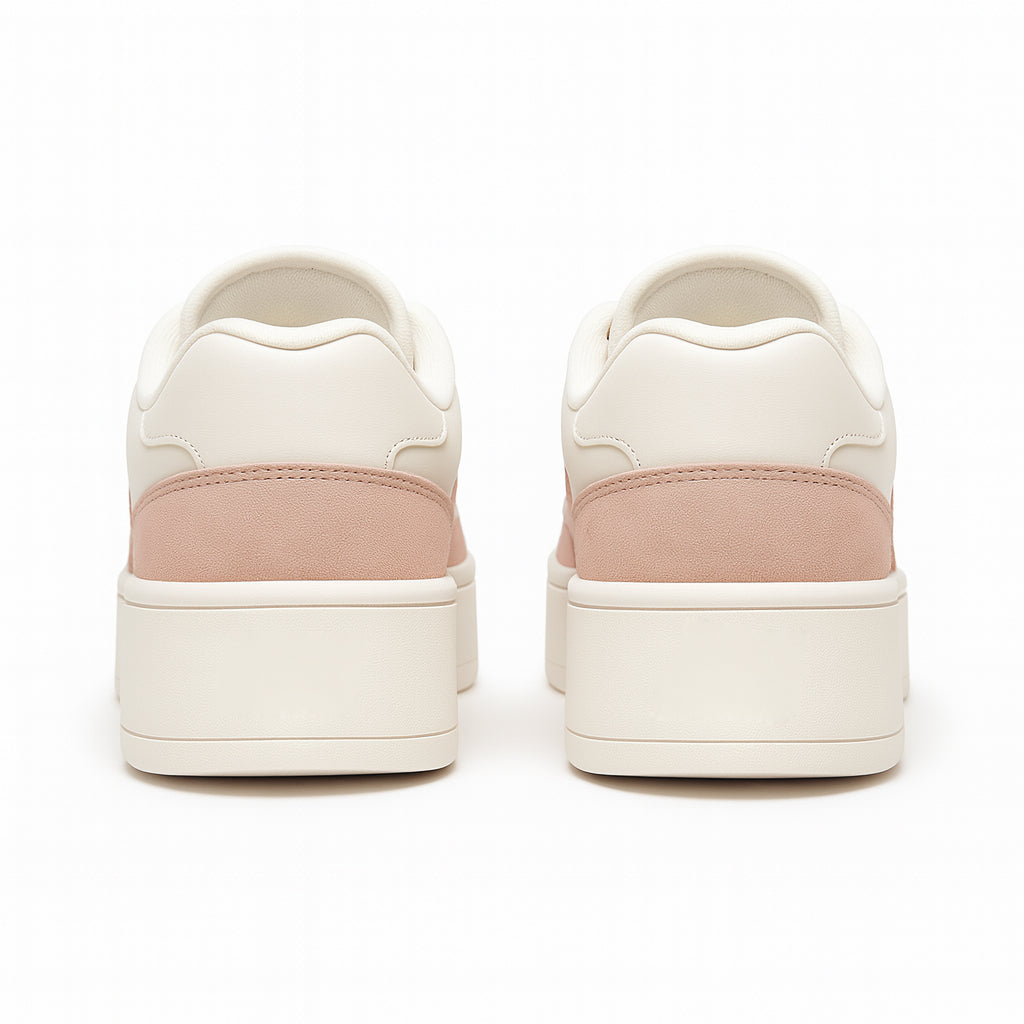 Tênis Plataforma Rosa Feminino