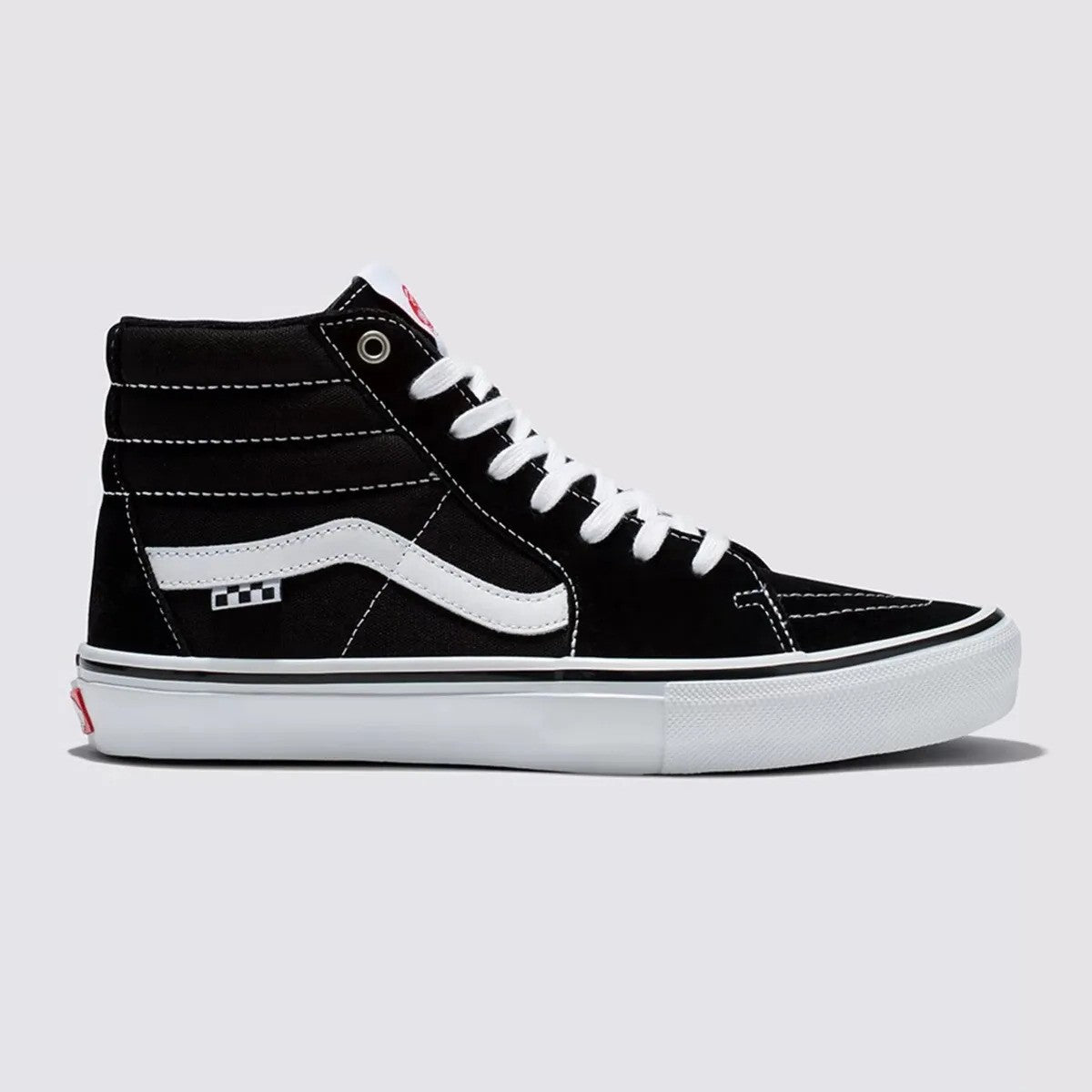 Tênis SK8 HI Botinha Tradicional Preto com Branco