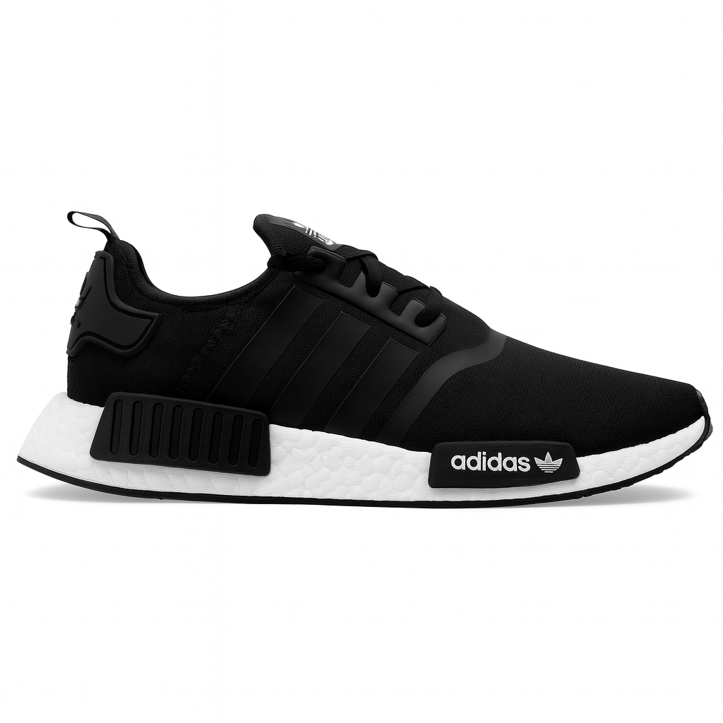 Tênis NMD R1 Preto com Branco Feminino