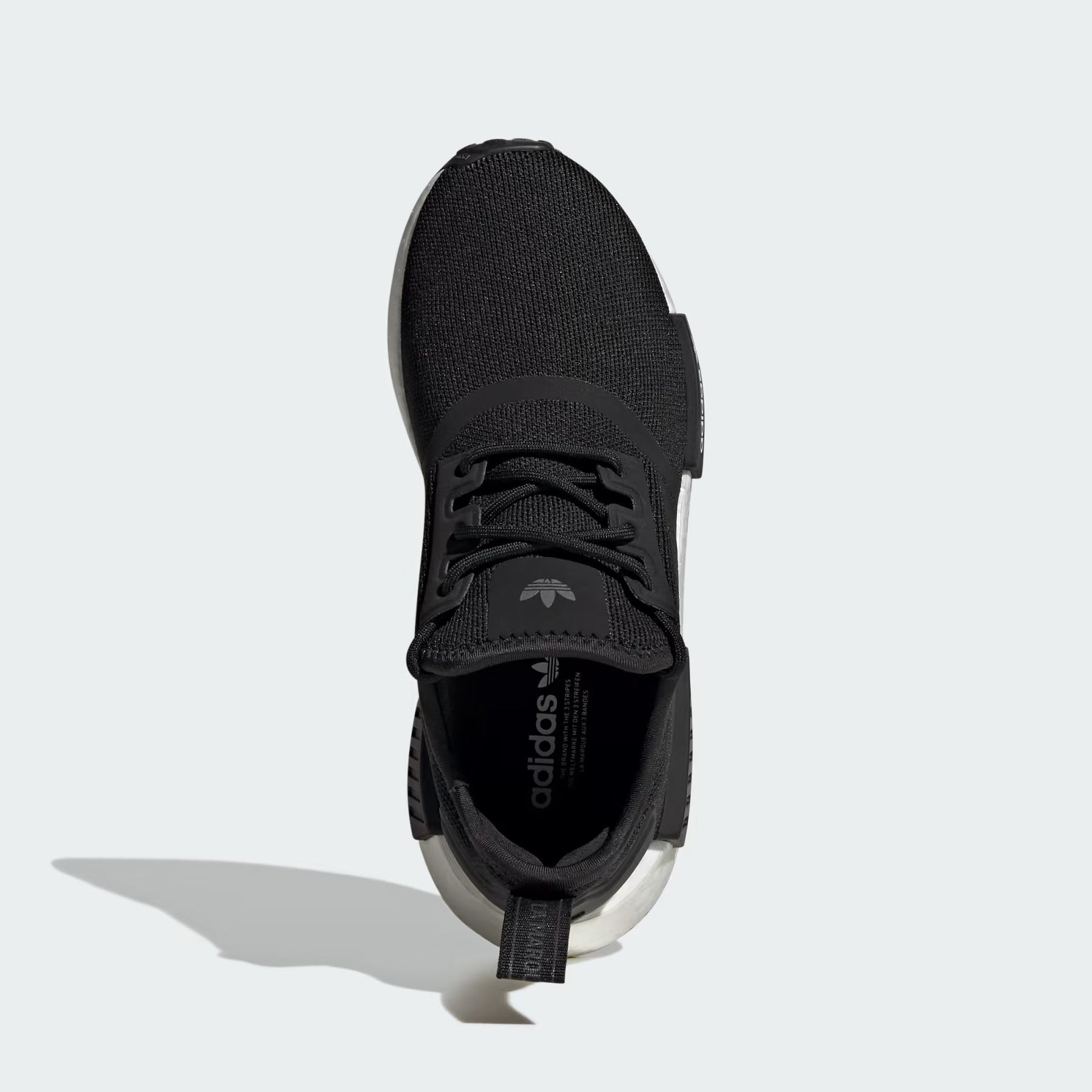 Tênis NMD R1 Preto com Branco Feminino