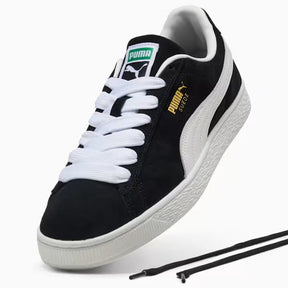 Tênis Suede V2 Preto com Branco Feminino