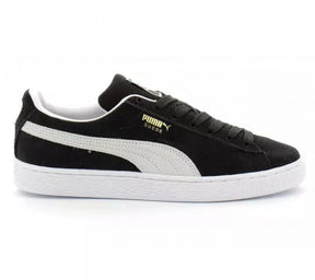 Tênis Suede V2 Preto com Branco Feminino